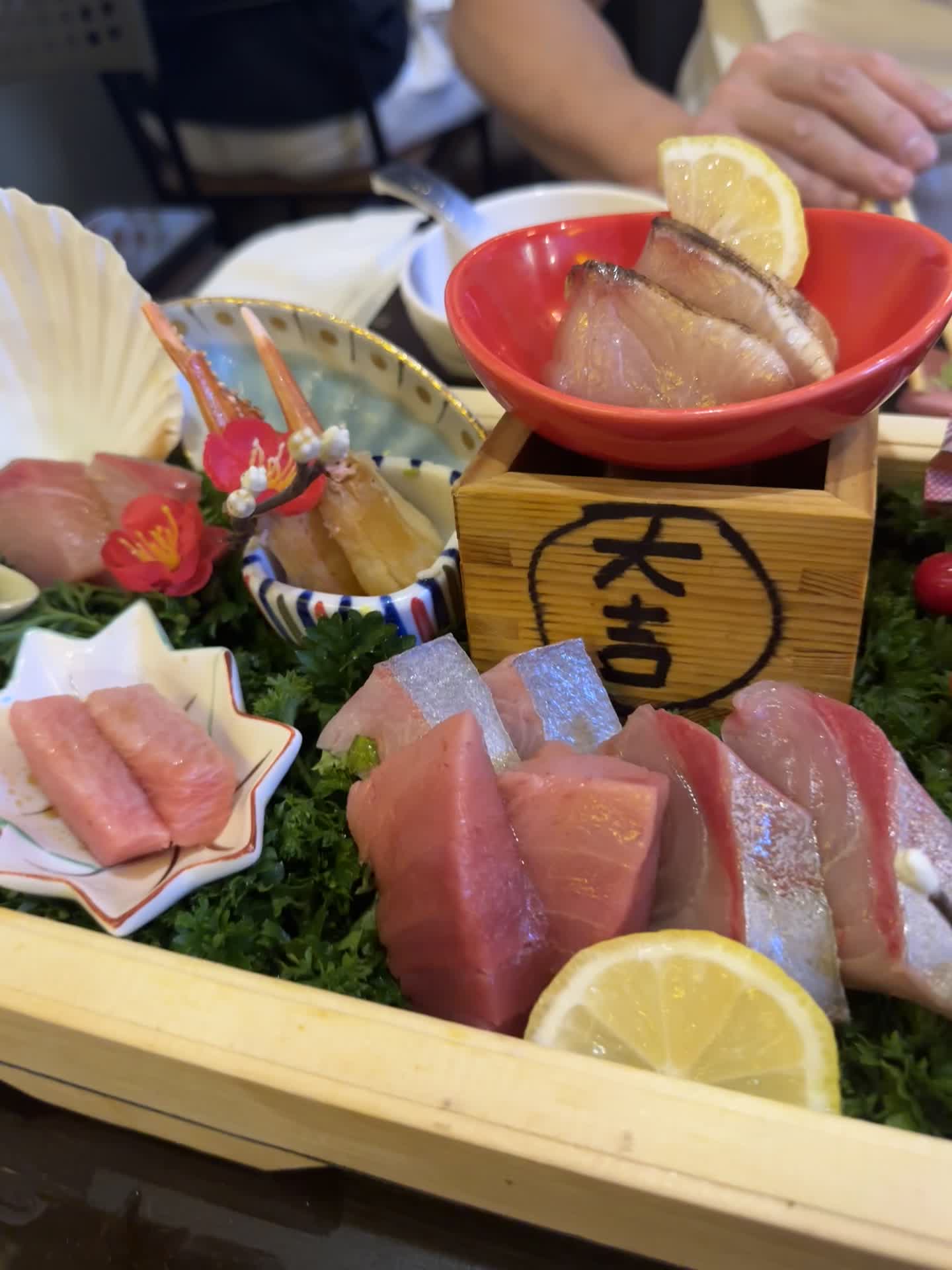 KIN KIN O-Ka-Ne by Oo-Kinza Fish House