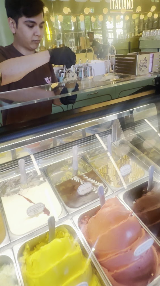 Anita gelato Canberra 