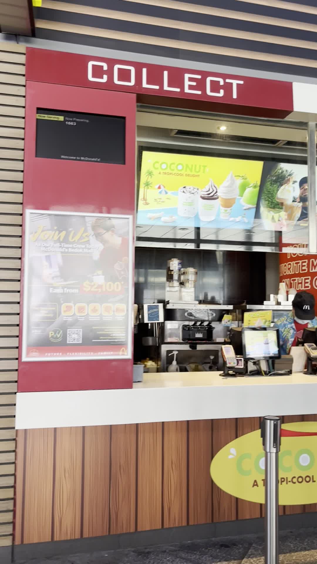 Video review of McDonald's