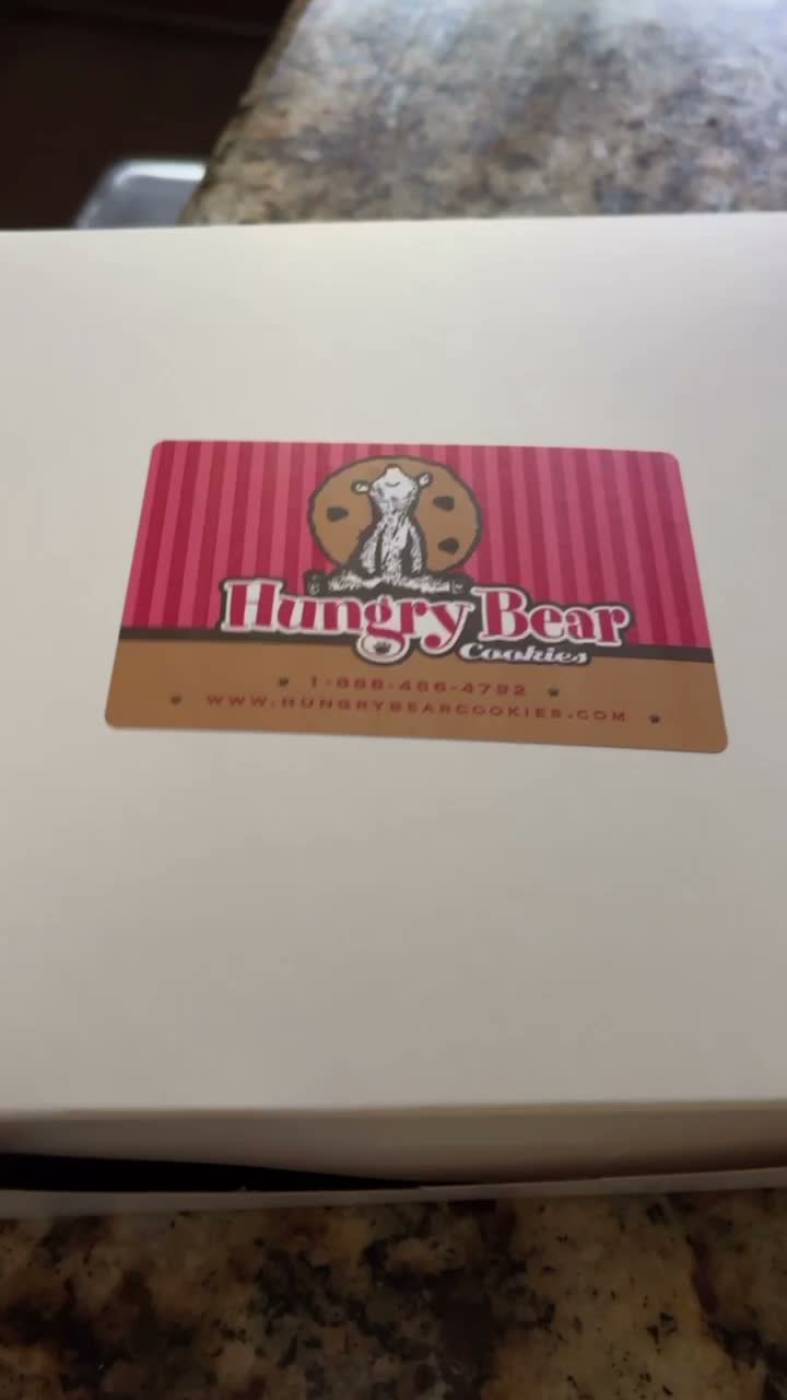 Hungry Bear Cookies