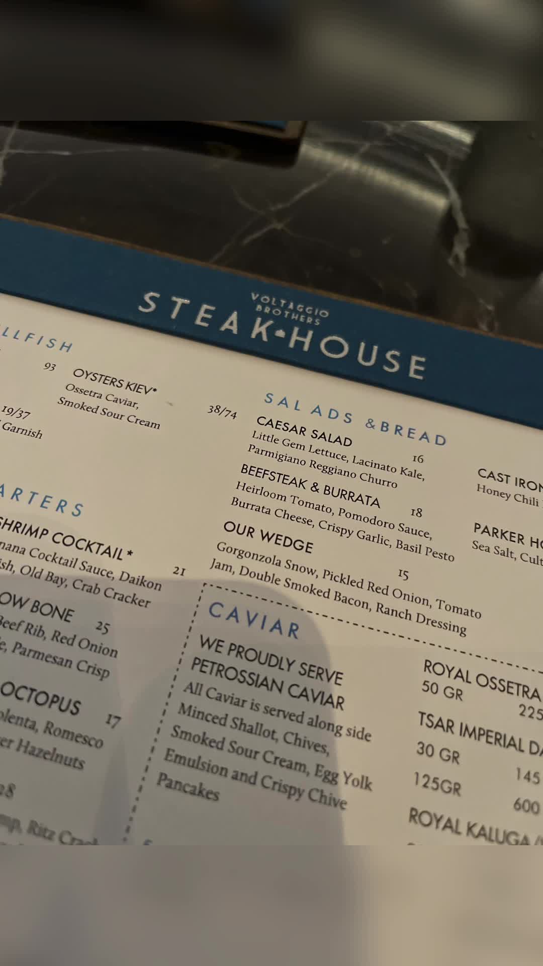 Voltaggio Brothers Steak House