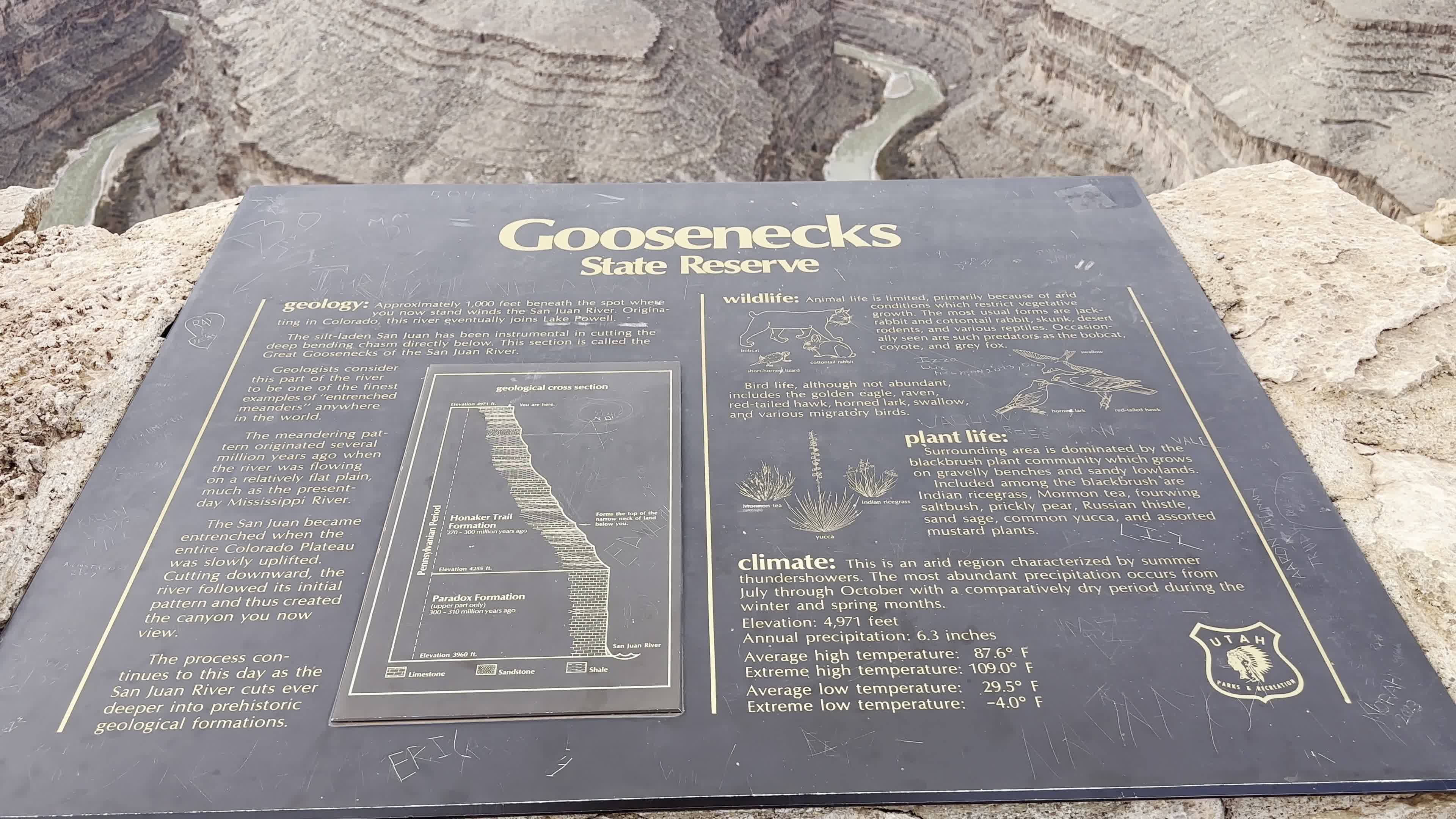 Gooseneck state park