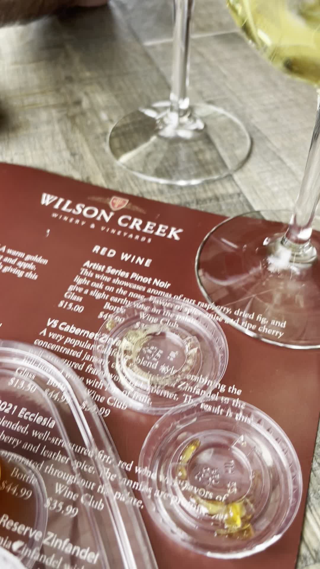 Video review of Wilson Creek Winery