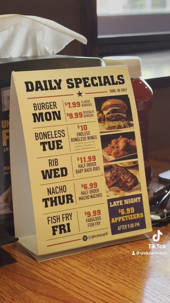 Glory Days Grill