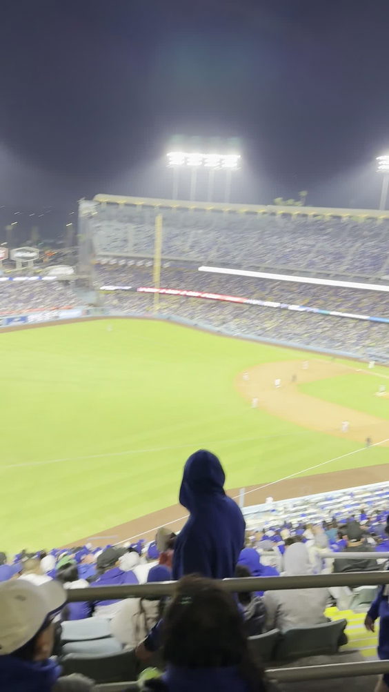 Dodger Stadium Third Base Play Zone