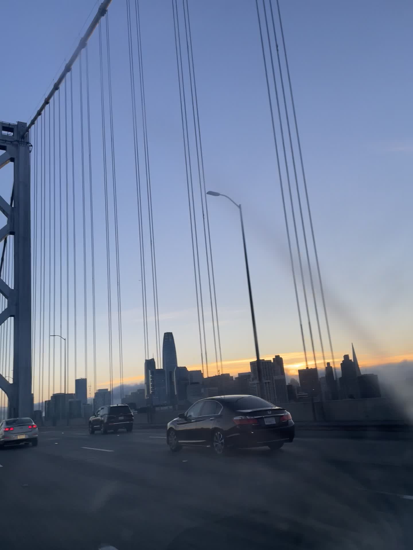 View of the Bay Bridge