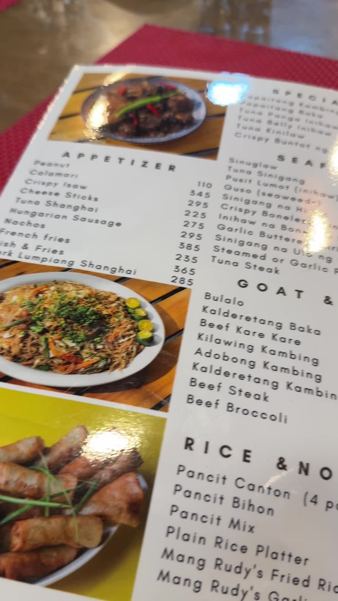 Mang Rudy’s Tuna Grill & Papaitan