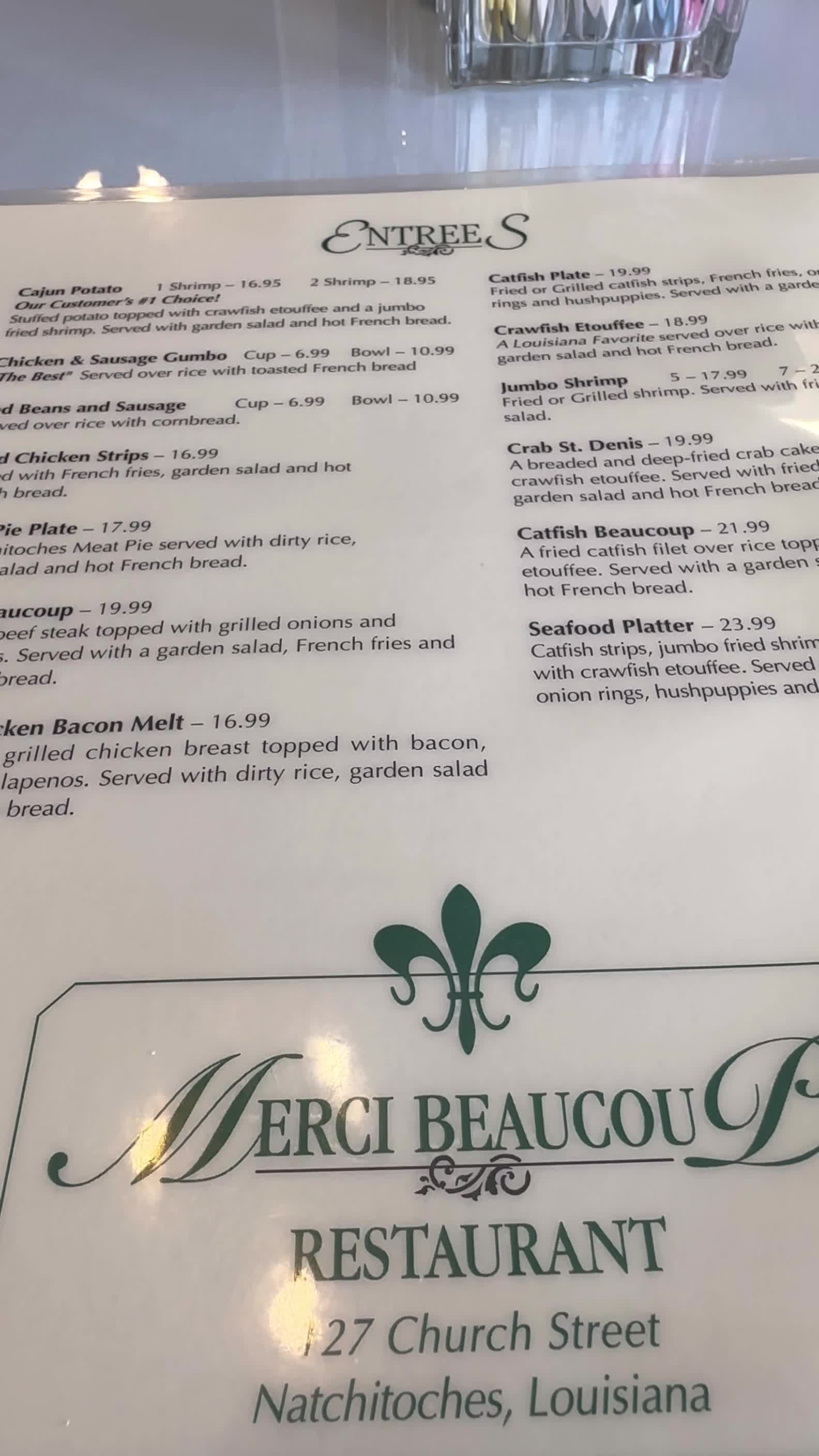 Video review of Merci Beaucoup Restaurant