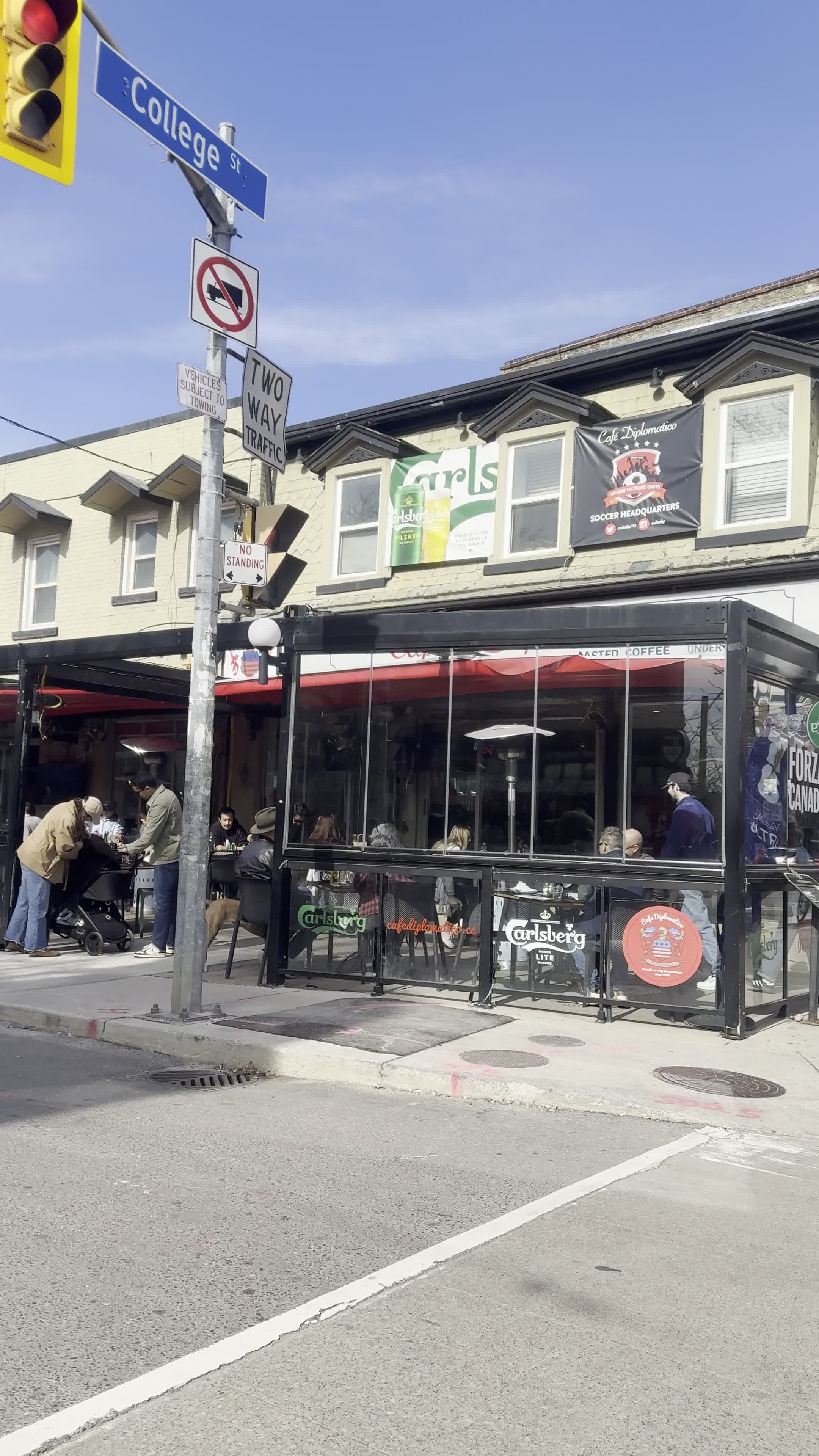 Video review of Cafe Diplomatico