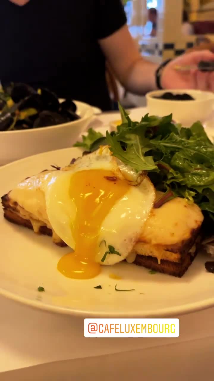 Video review of Cafe Luxembourg