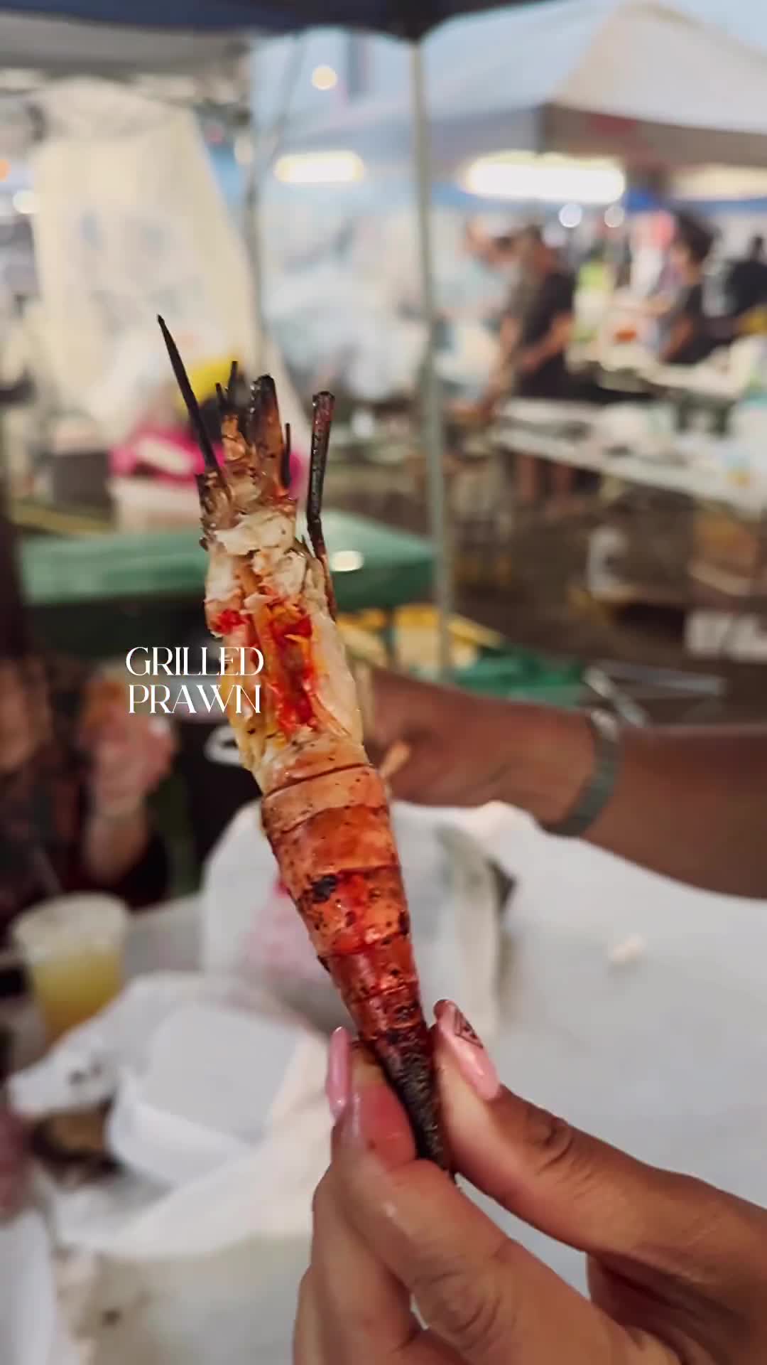 Saigon Summer Night Street Food Market