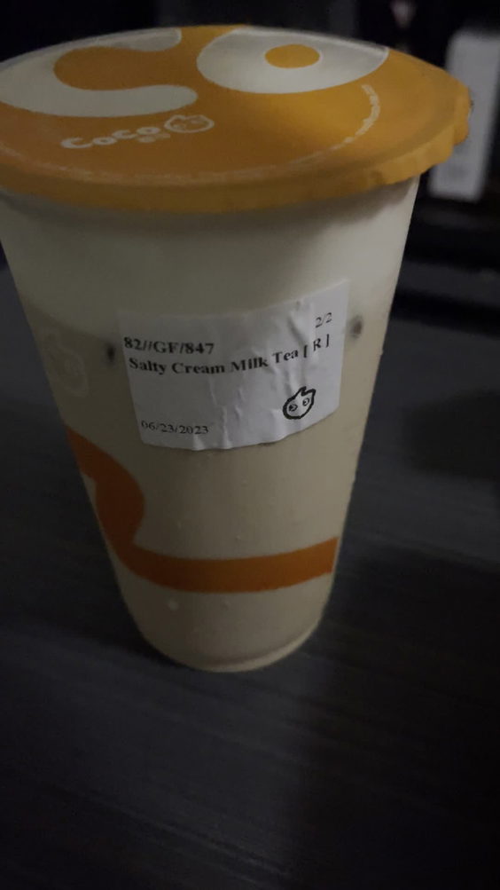 Coco milk tea
