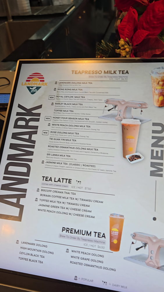 Landmark tea