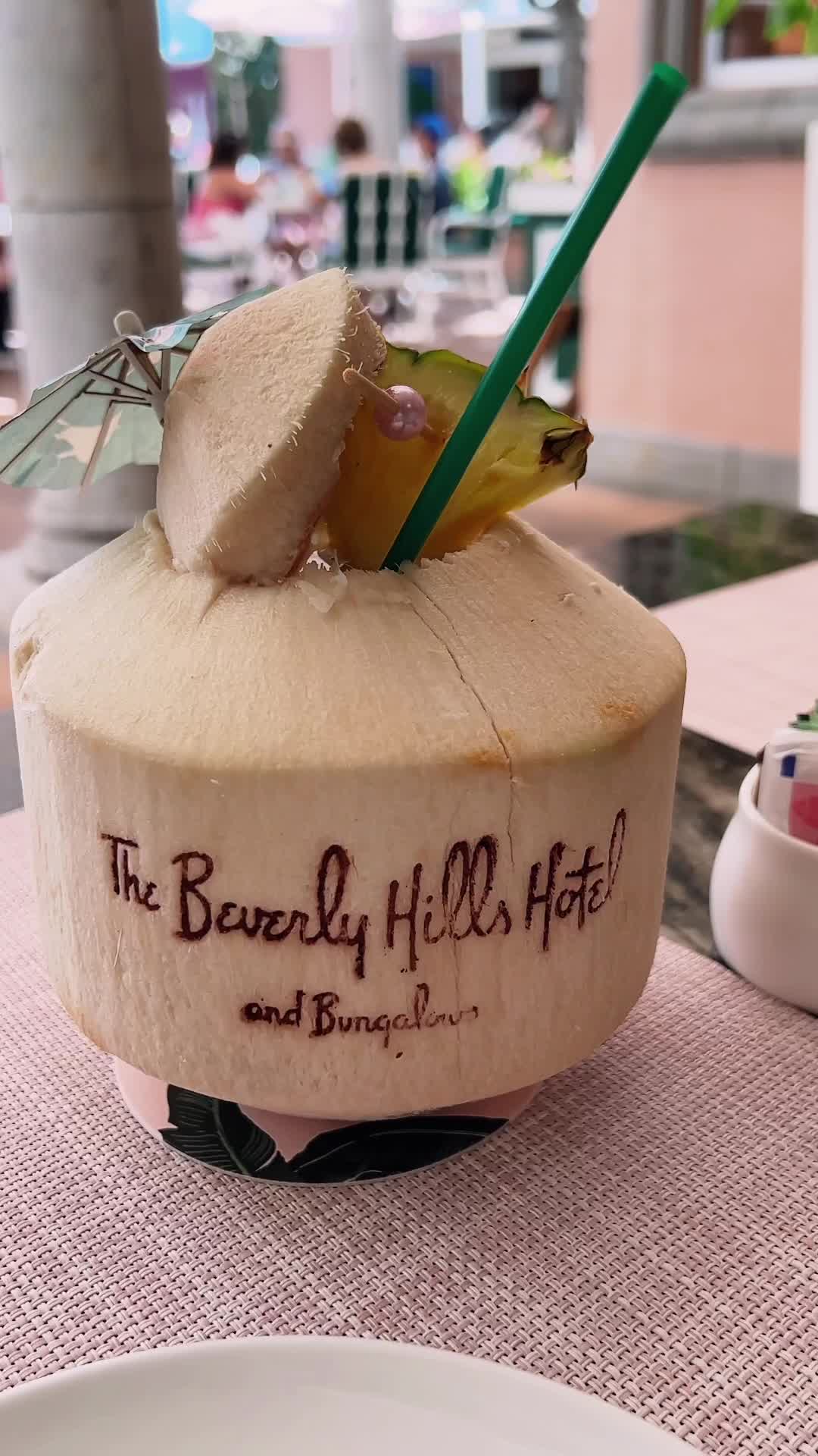 Cabana Cafe at the Beverly Hills Hotel