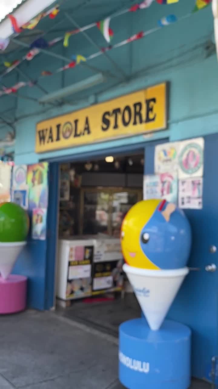 Video review of Waiola Shave Ice