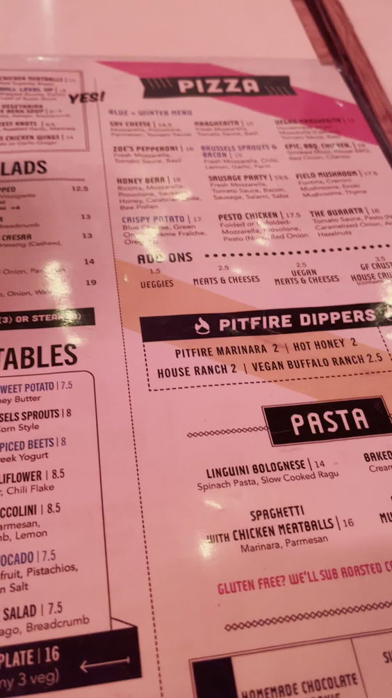 Pitfire Artisan Pizza