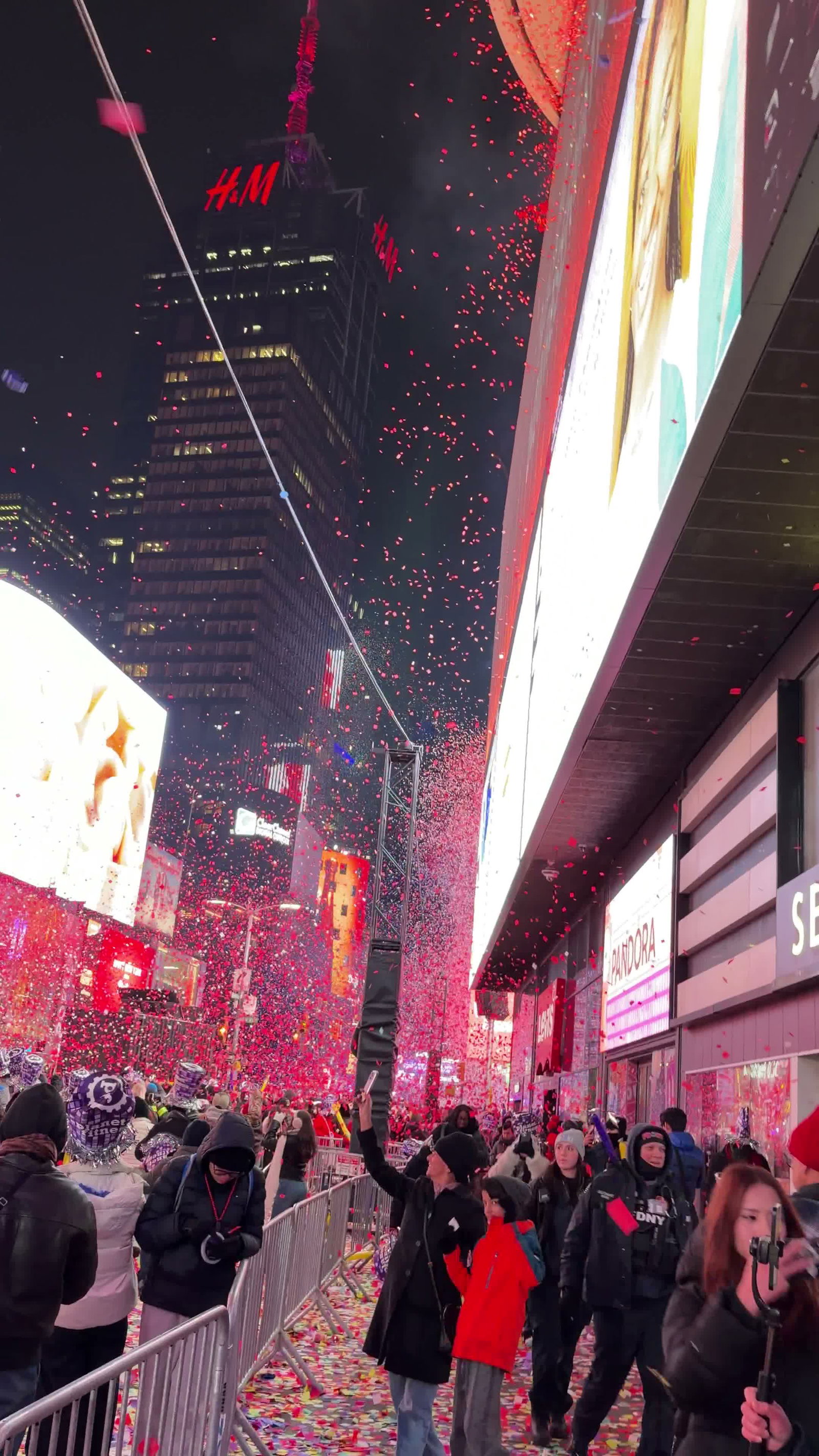 Video review of Times Square