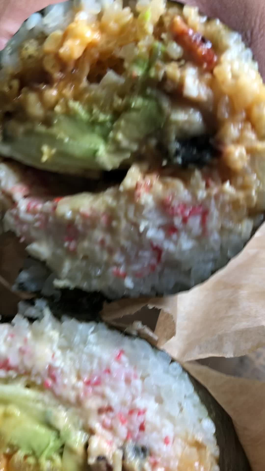 Video review of SOHO Sushi Burrito
