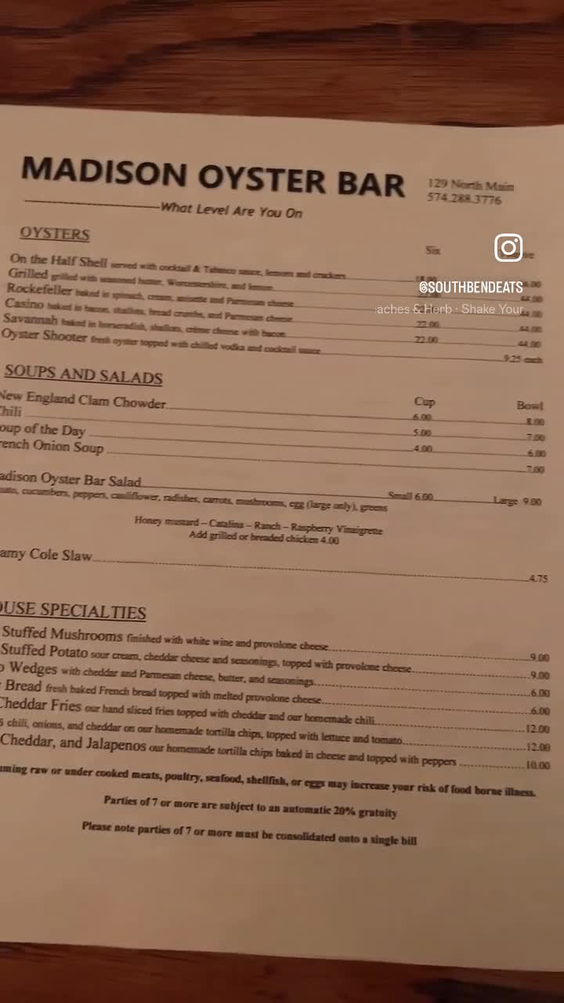 Madison Oyster Bar