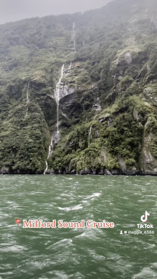 Cruising Milford Sound