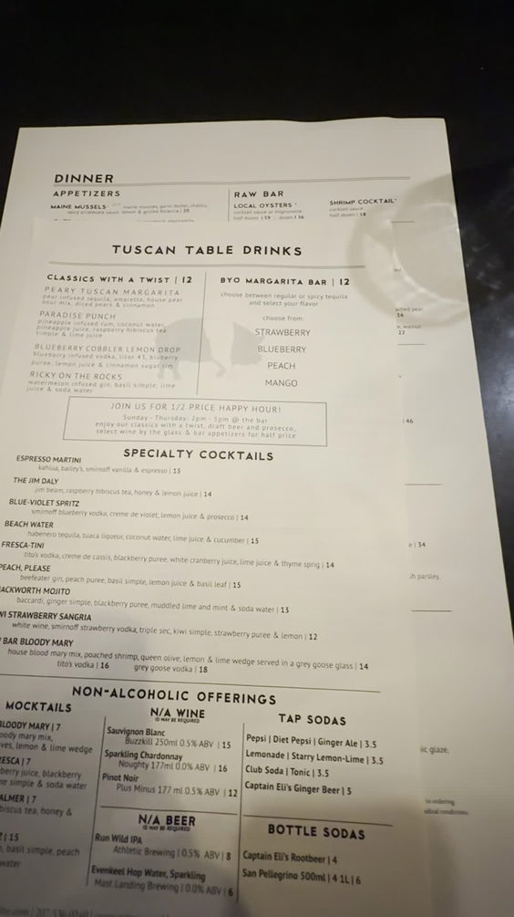 Tuscan Table