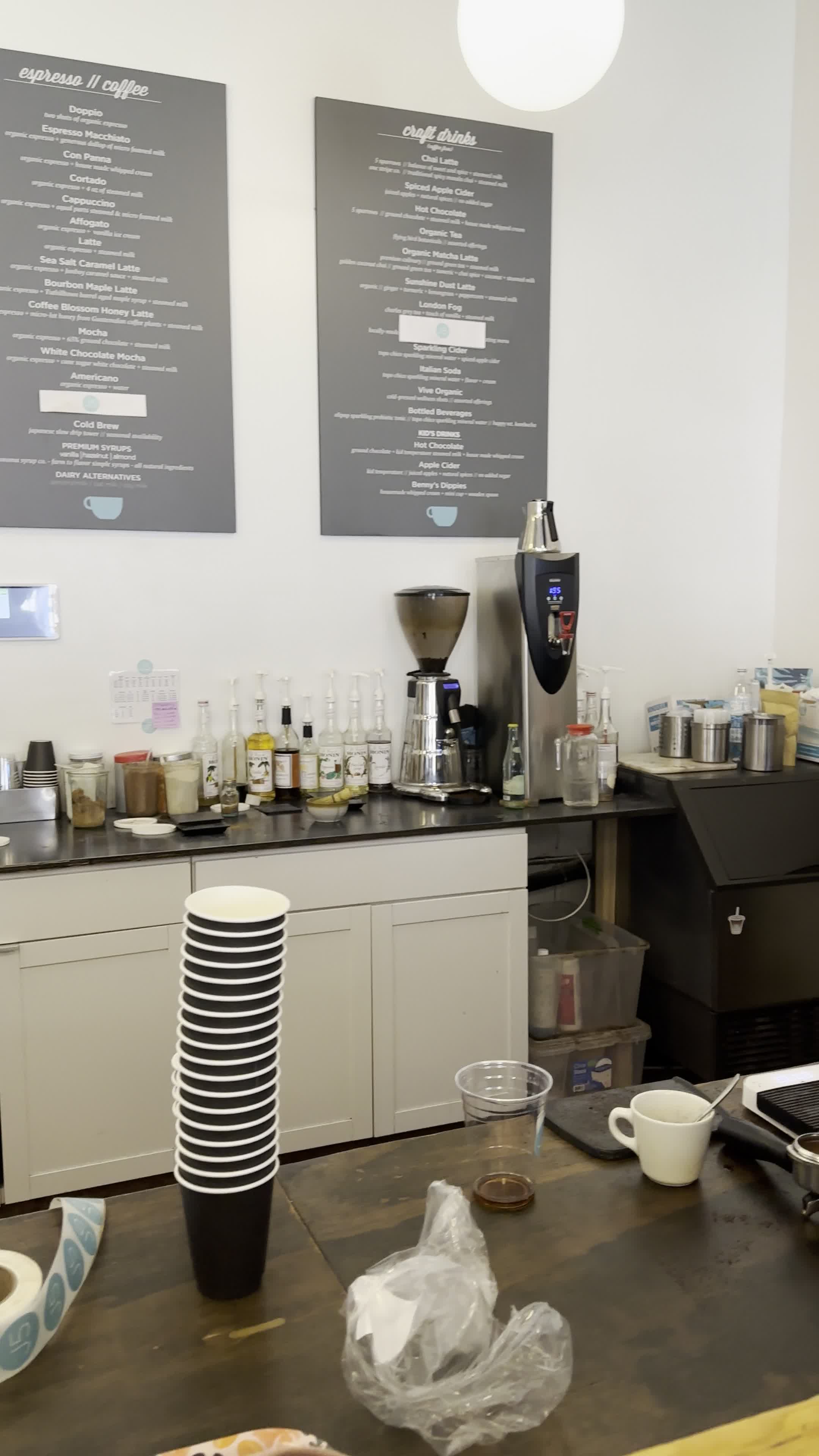Video review of J5 Coffee
