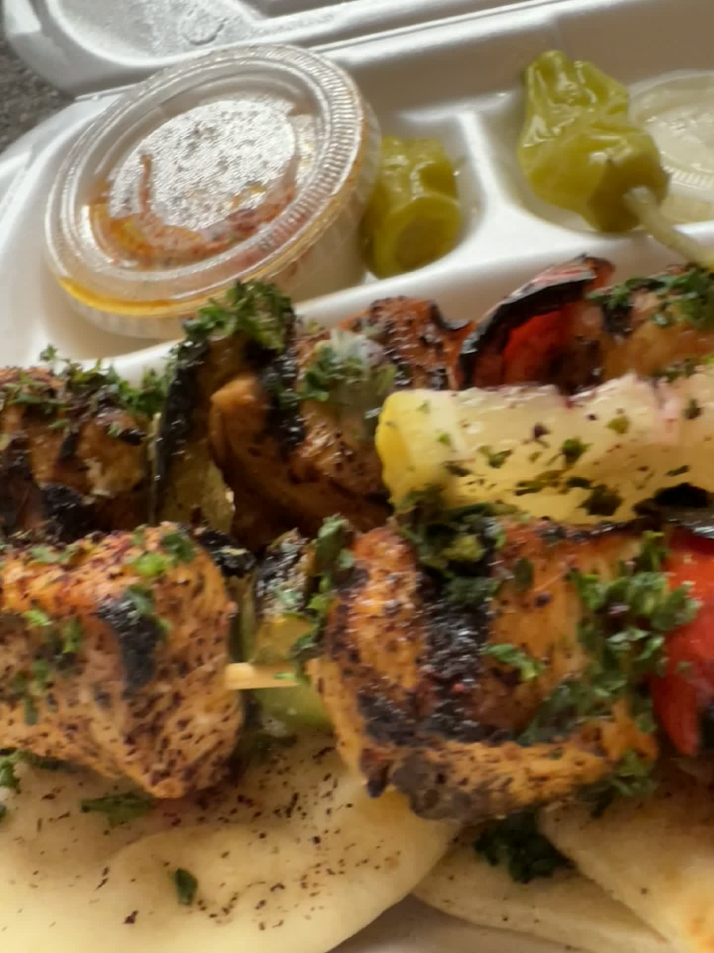 Video review of John's Kabobs