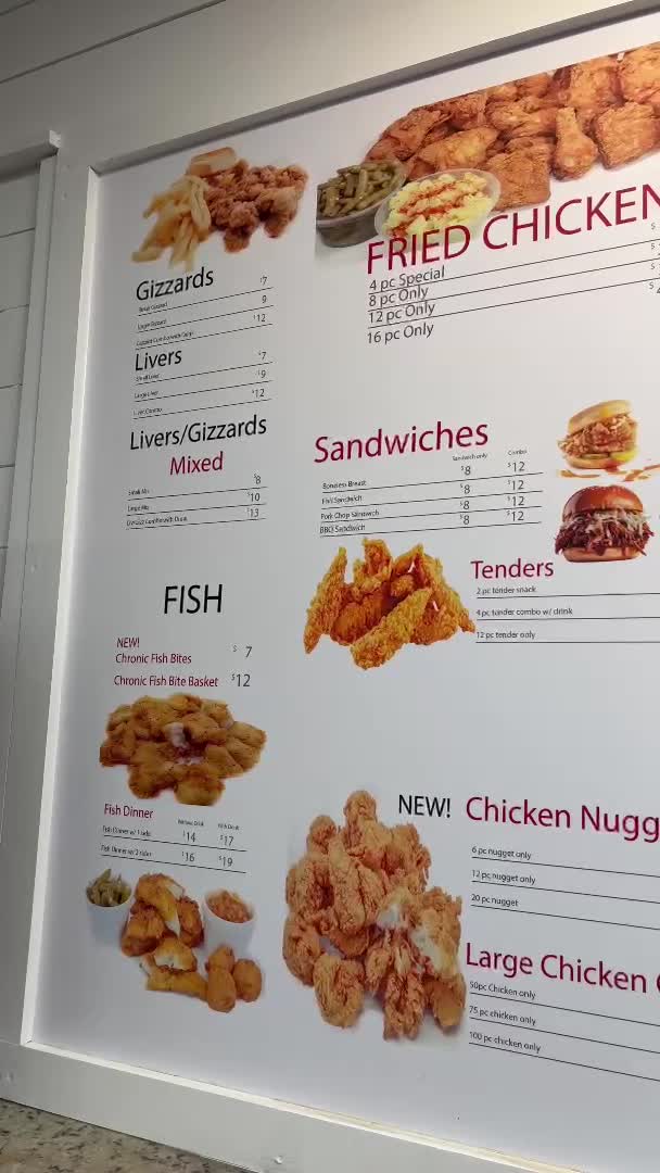 Video review of Feather-N-Fin Chicken & Seafood