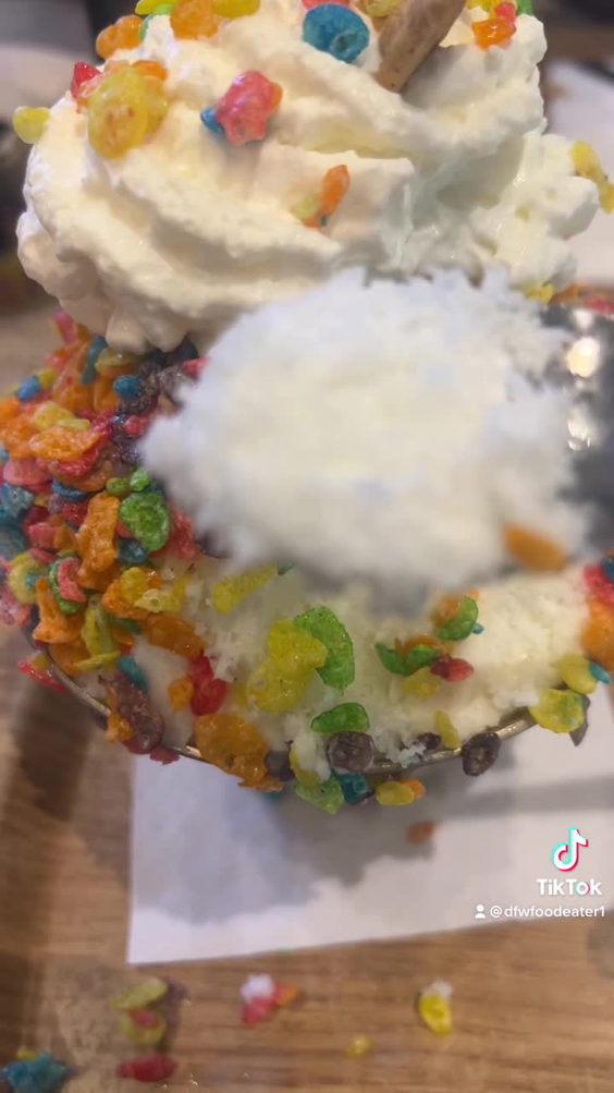Snowy Dessert Bar