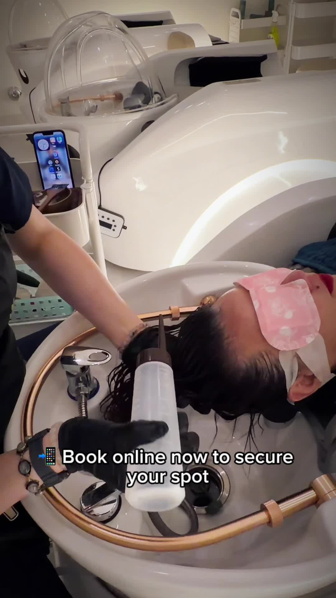 Camellia scalp spa