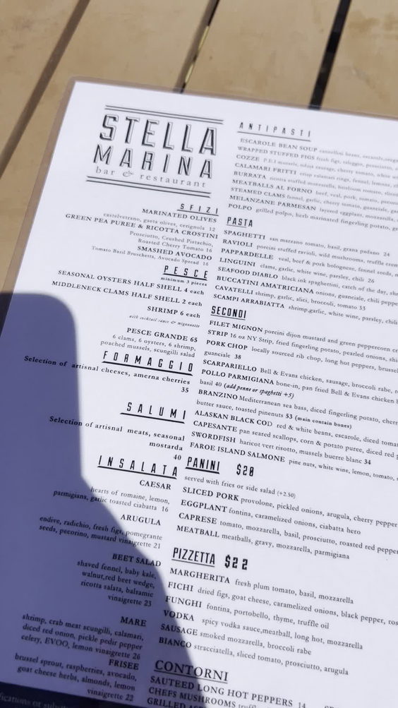 Stella Marina Bar & Restaurant