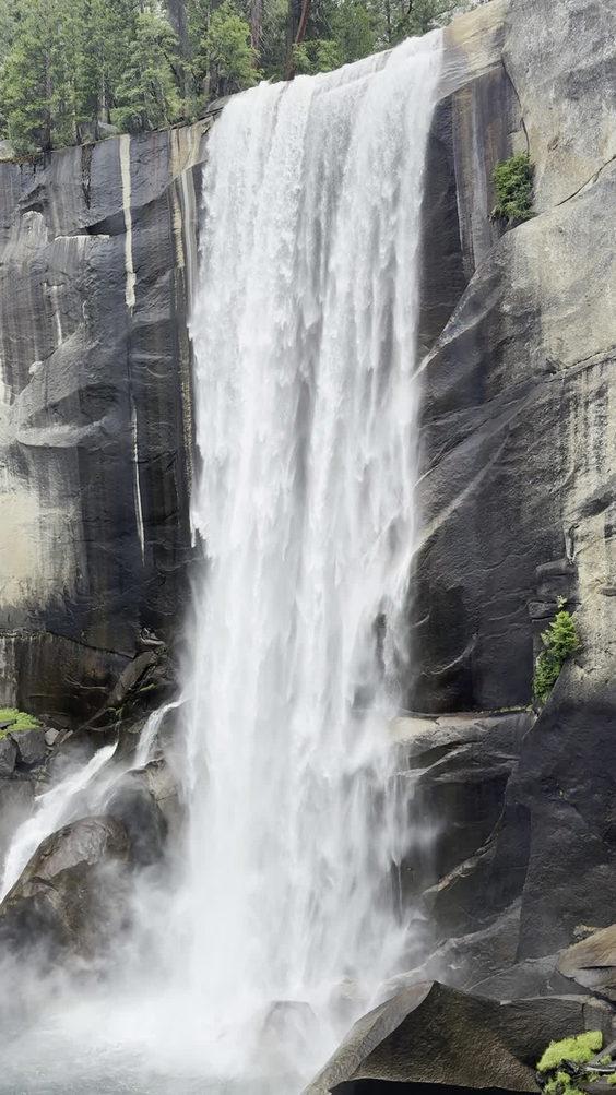 Top of Vernal Falls