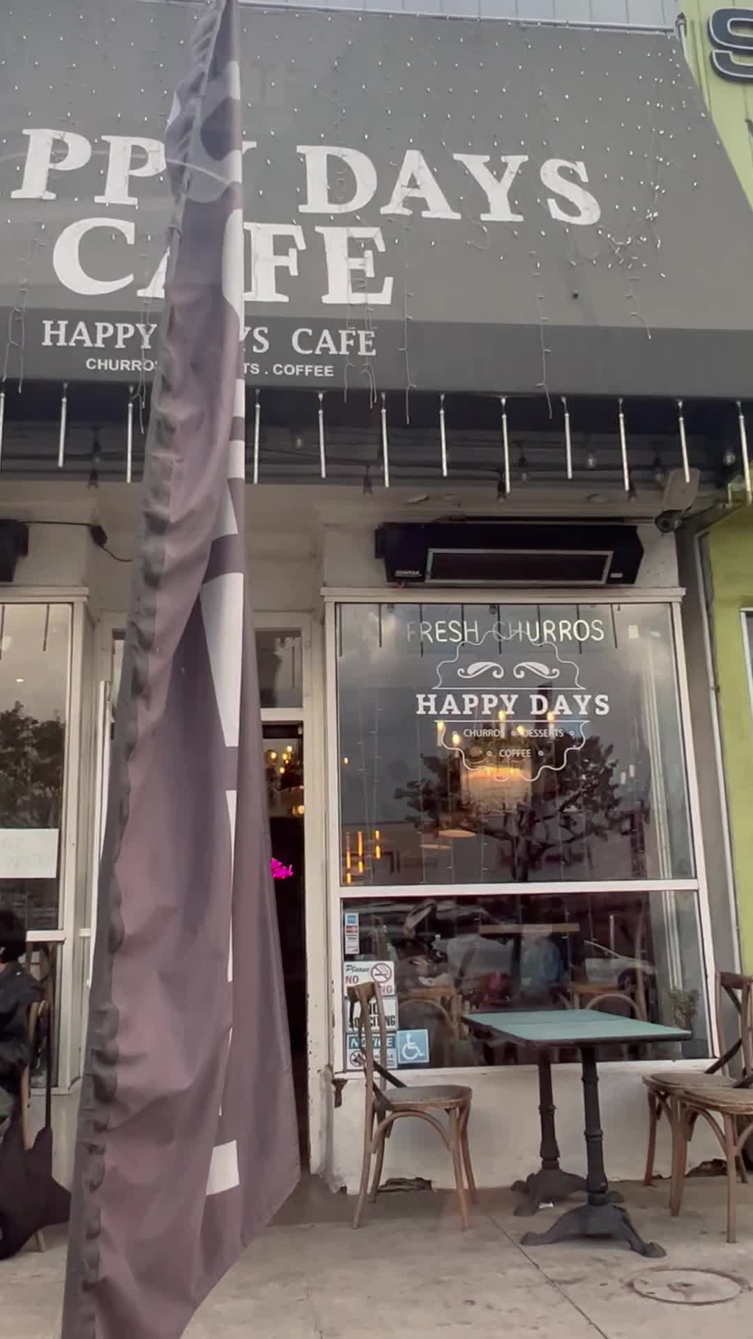 Video review of Happy Days Cafe