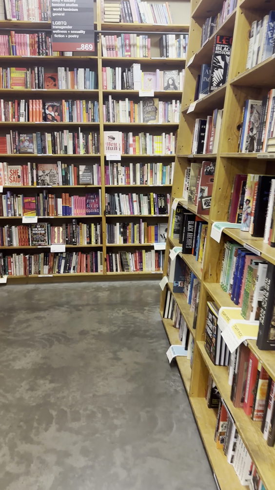 Powell's Books Gold Room