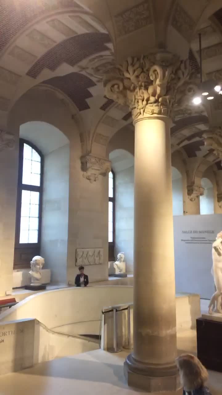 Luxury apartment at the Louvre Museum