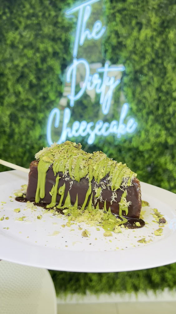 The dirty cheesecake
