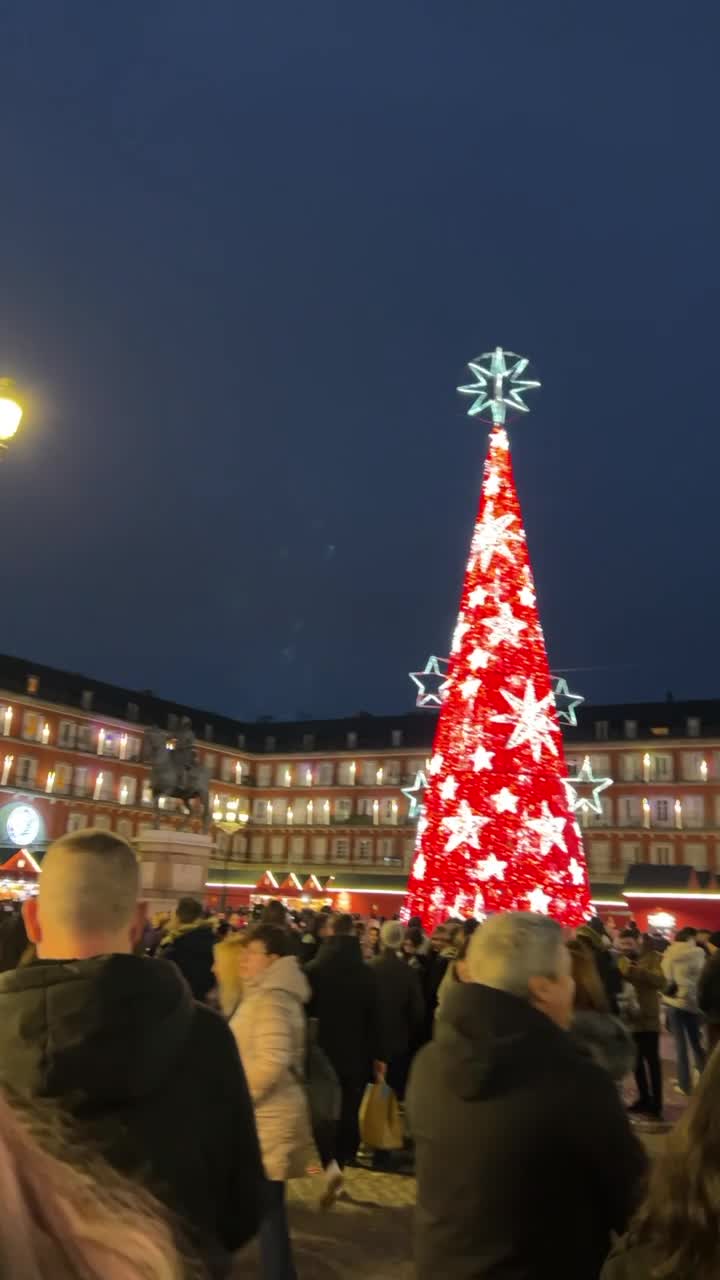 Plaza mayor christmas market