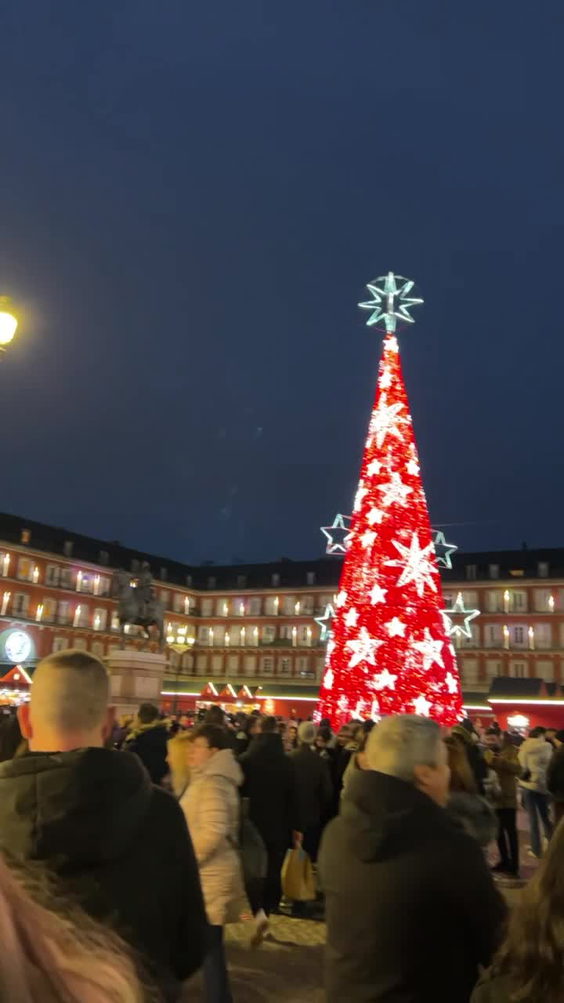 Plaza mayor christmas market
