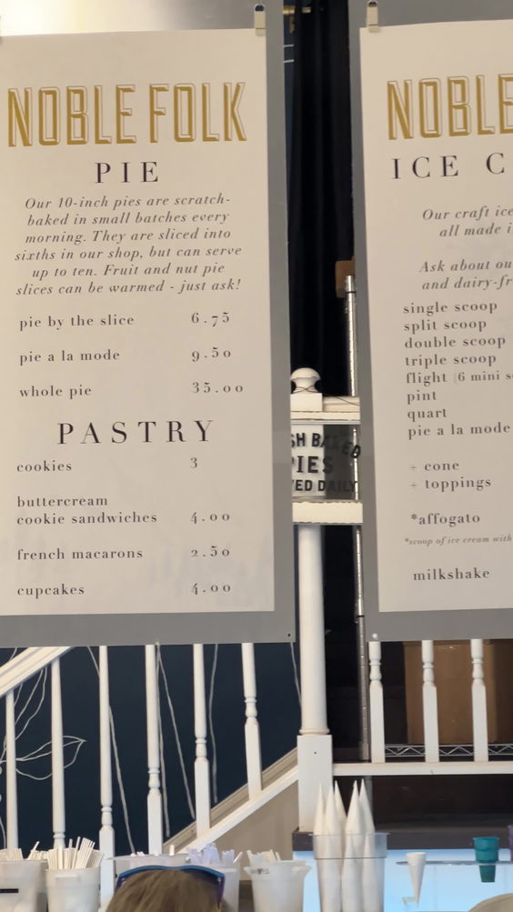 Noble Folk Ice Cream & Pie Bar