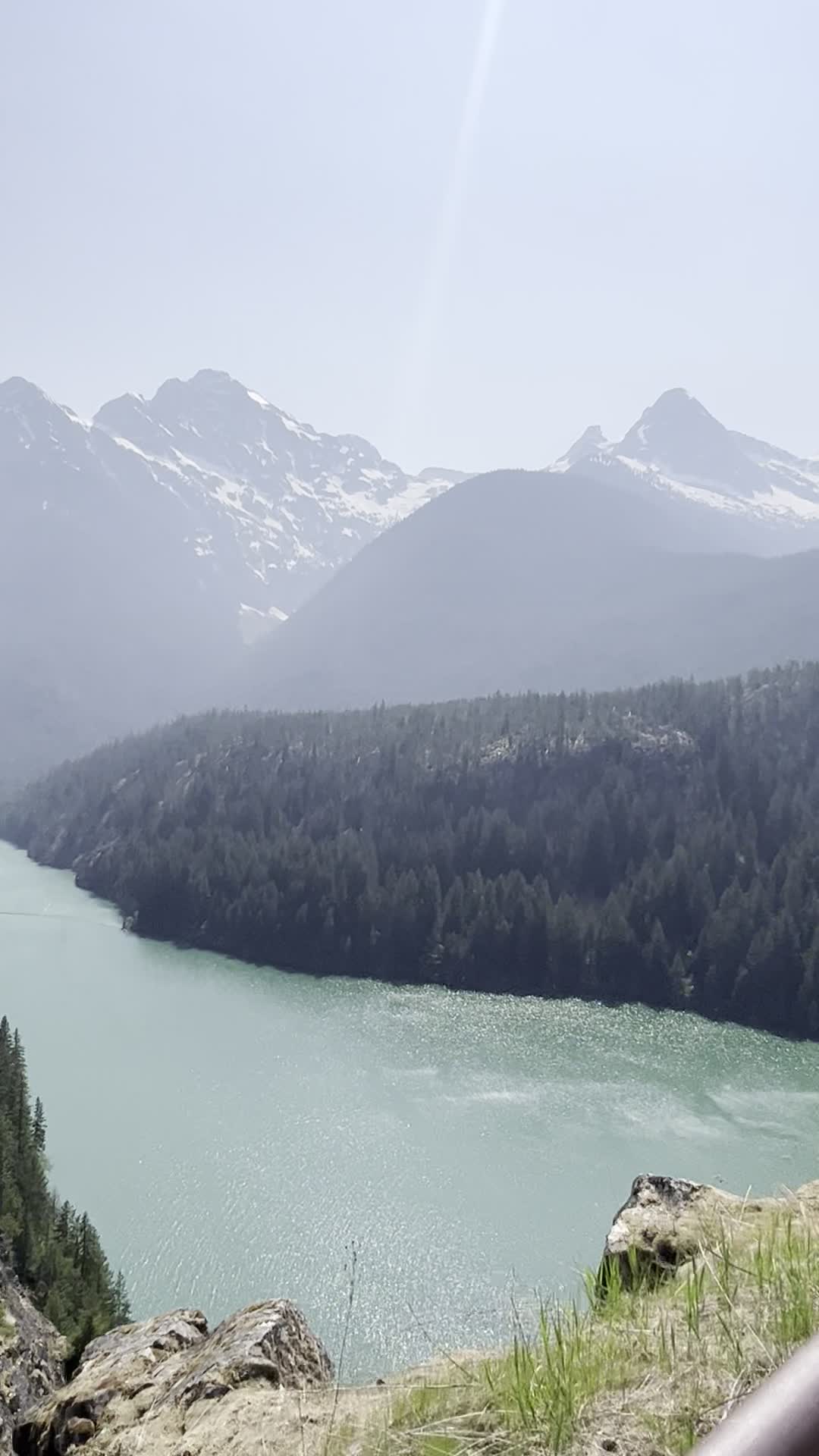 Diablo Lake At North Cascades National Park