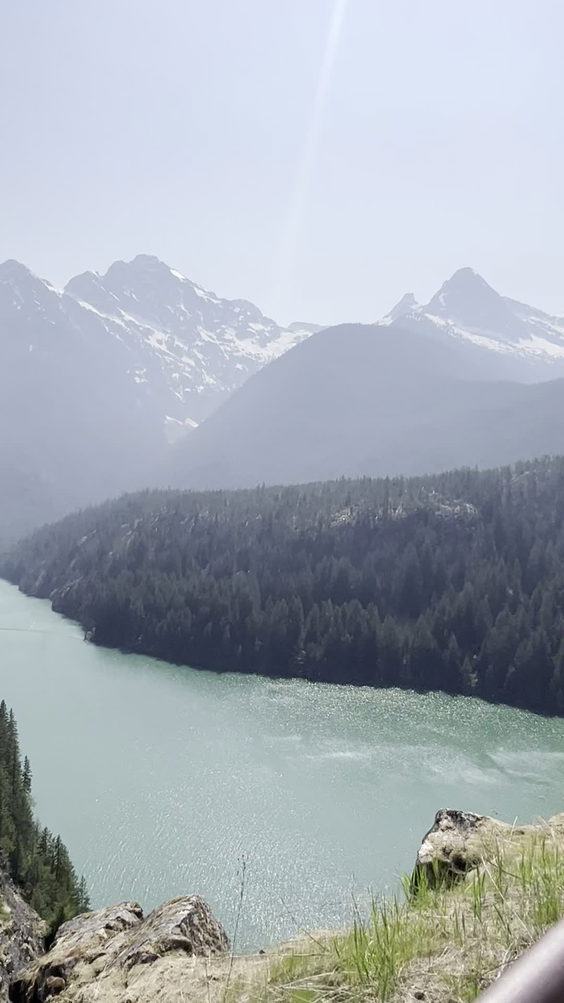 Diablo Lake At North Cascades National Park
