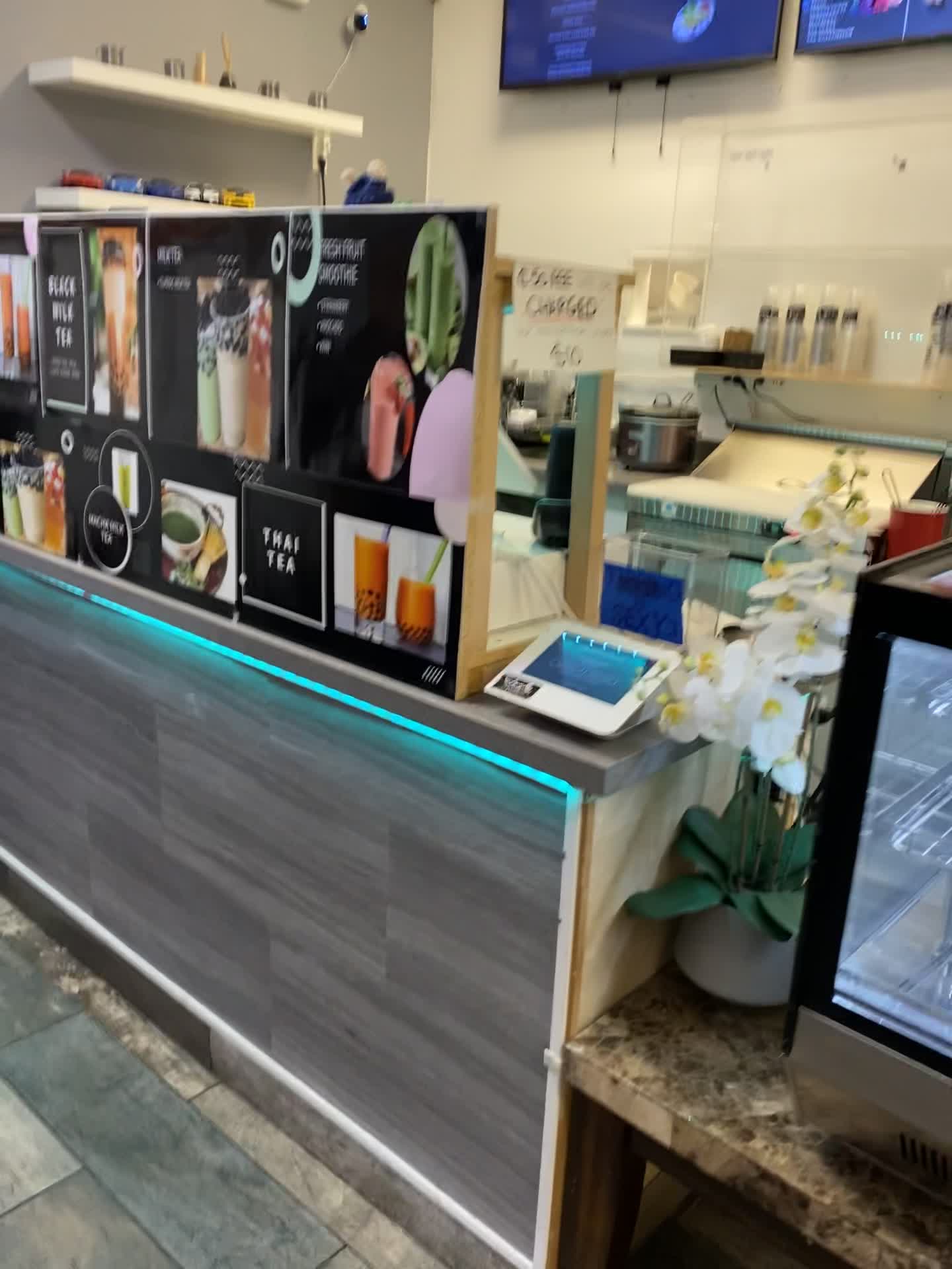 Angel Boba And Sandwiches