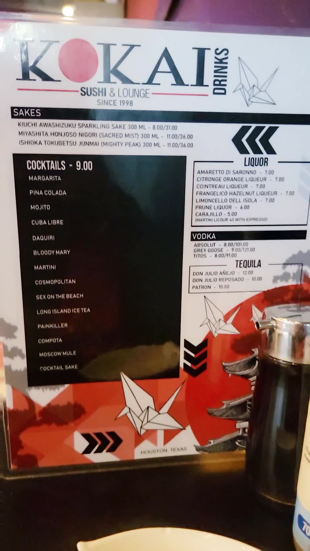 Kokai Sushi and Lounge