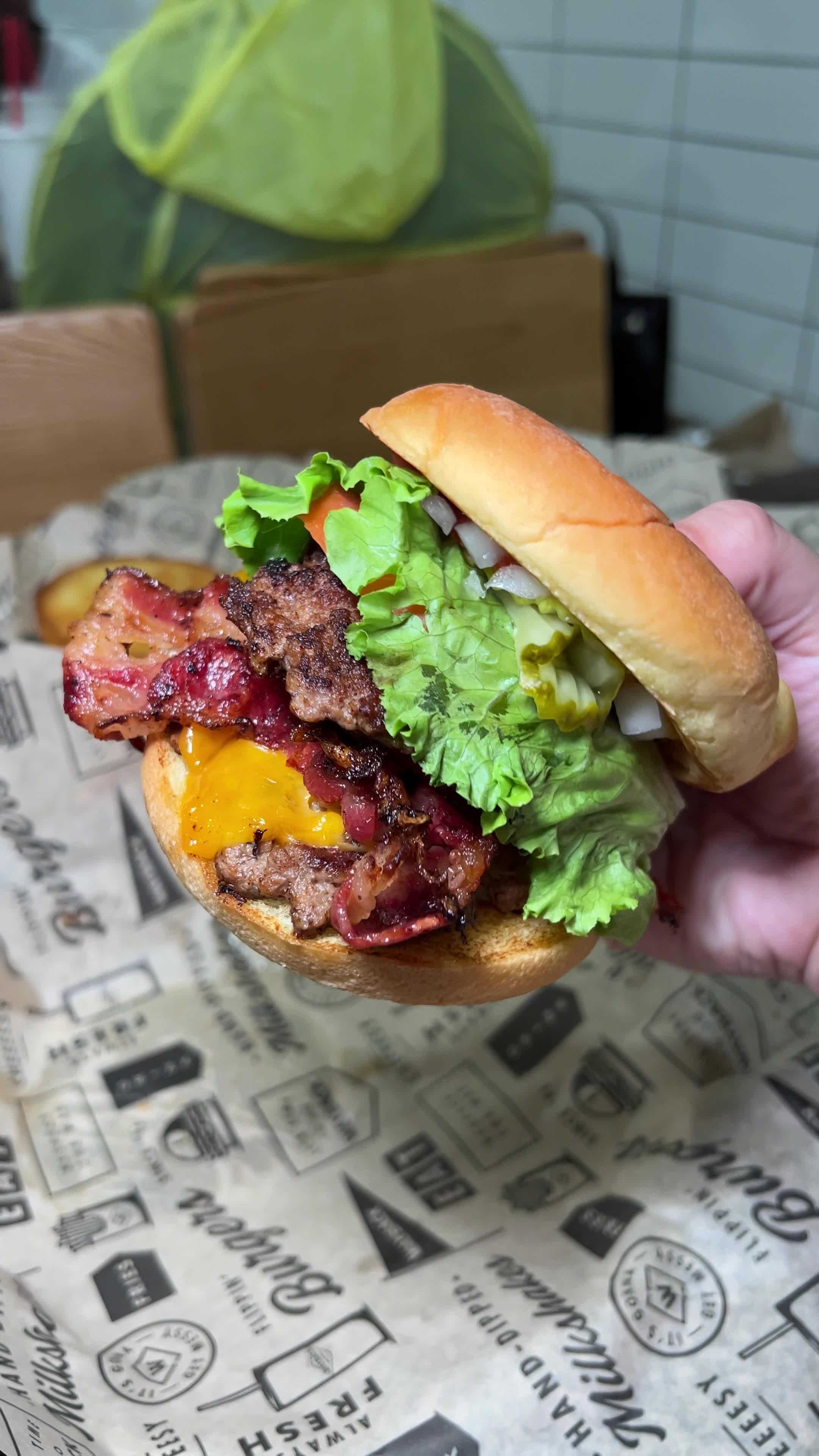 Video review of Wayback Burgers