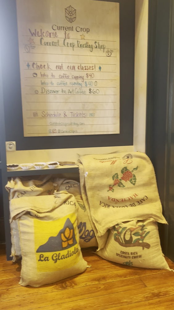 Current Crop Roasting Shop