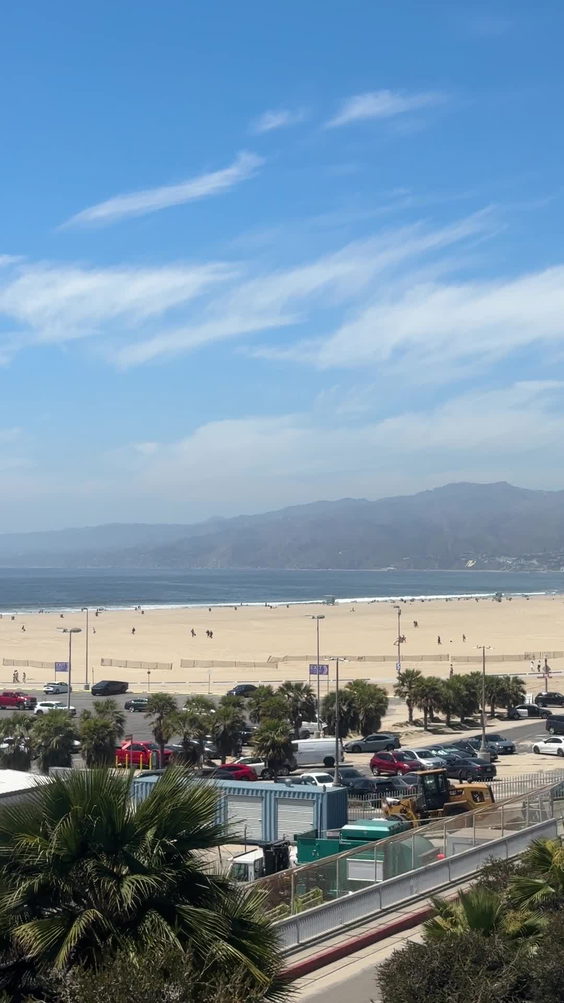 Santa Monica Pier Sign