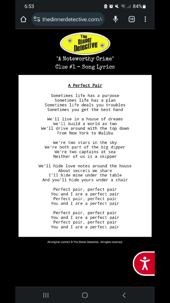 The Dinner Detective at Embassy Suites Tempe