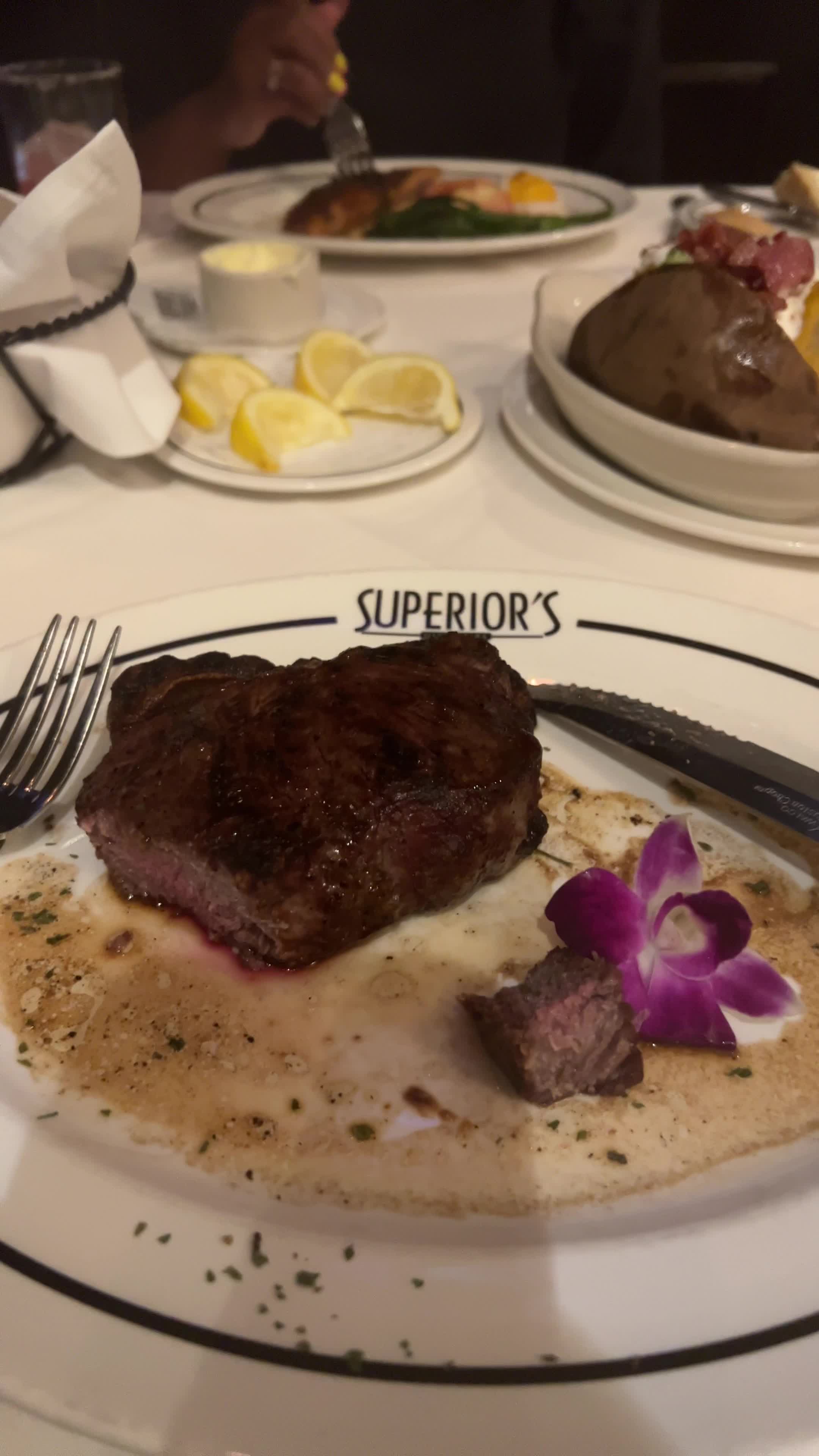 Video review of Superior's Steakhouse