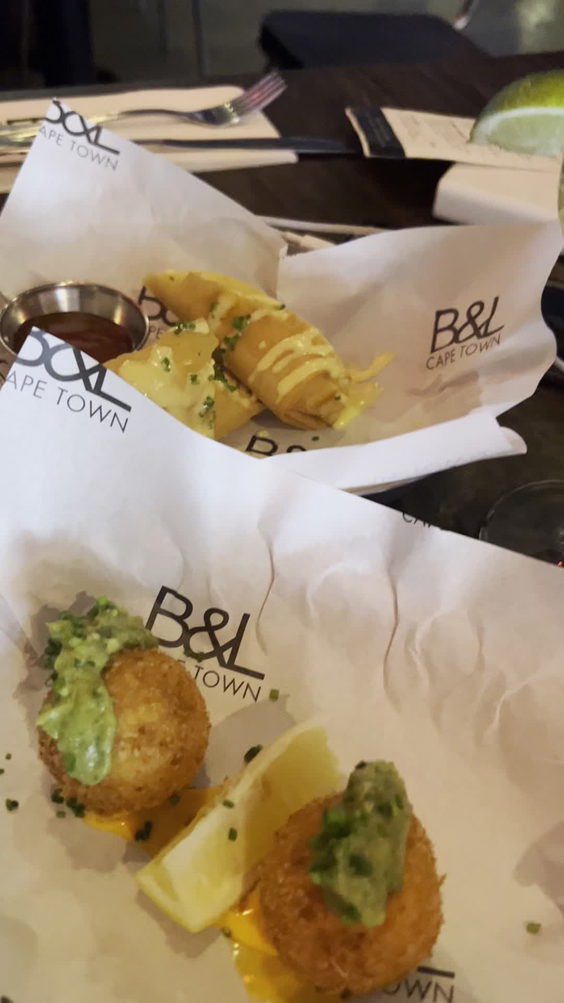 Burger and lobster