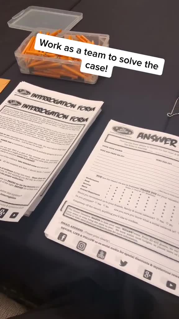 The Dinner Detective at Greensboro-High Point Marriott